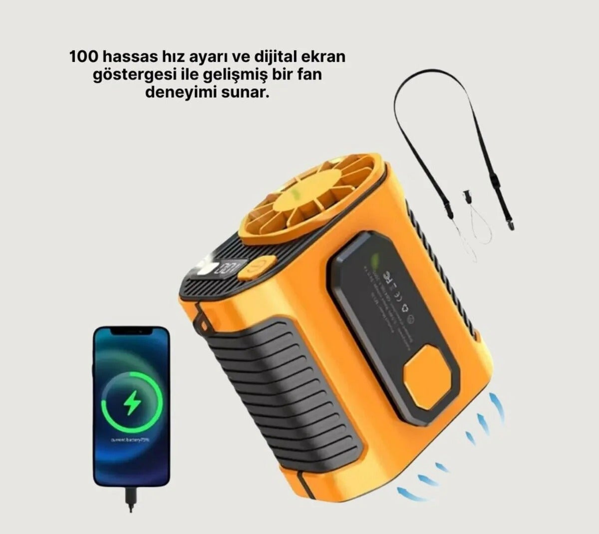 SWOOP® Soğutucu Bel Fanı