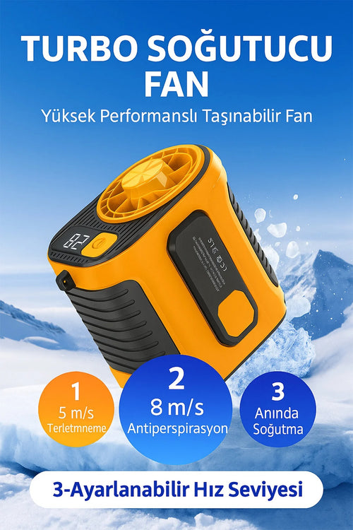 SWOOP® Soğutucu Bel Fanı